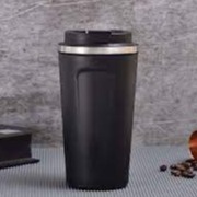 black tumbler